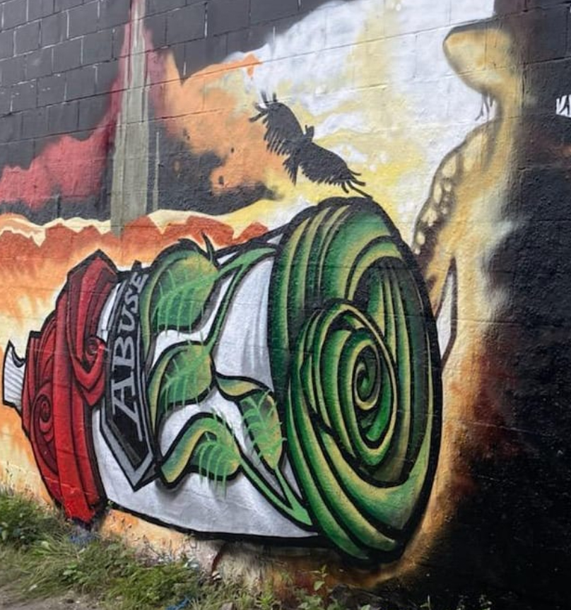 Stephen King Mural - Beverly Legal Wall